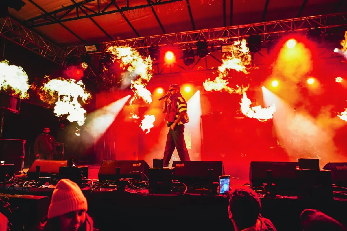 Konser çekimi
